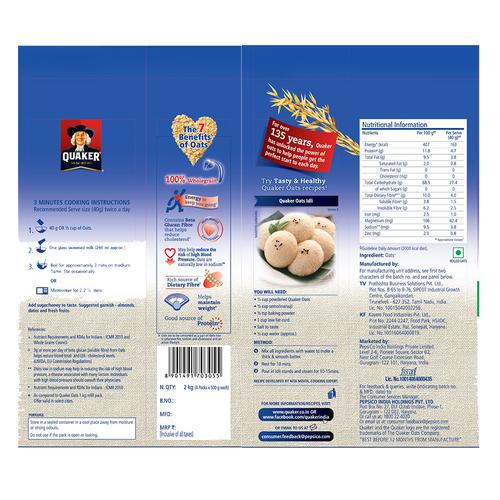 Quaker Oats, 2 kg