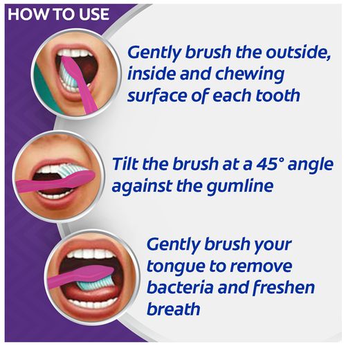 Colgate Toothbrush - ZigZag, Medium, 6 pcs