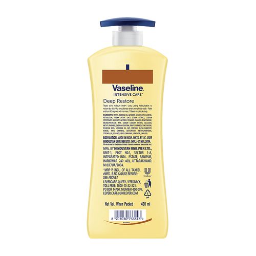 Vaseline Intensive Care Deep Restore Body lotion 400 ml