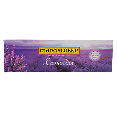 Mangaldeep Lavender Agarbatti Sticks, 84 pcs
