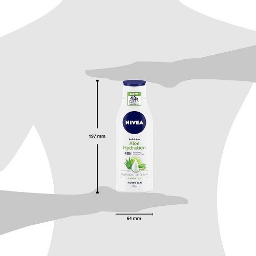 Nivea Body Lotion - Aloe Hydration, For Normal Skin, 200 ml
