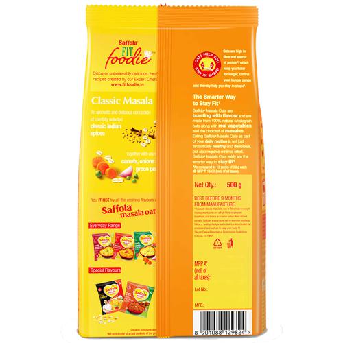 Saffola Masala Oats - Classic Masala, 500 g