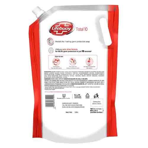Lifebuoy Handwash - Total 10, 1.5 L
