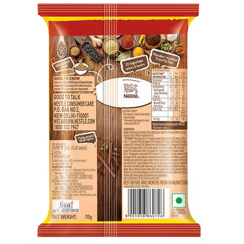 MAGGI Special Masala Noodles, 70 g Pouch