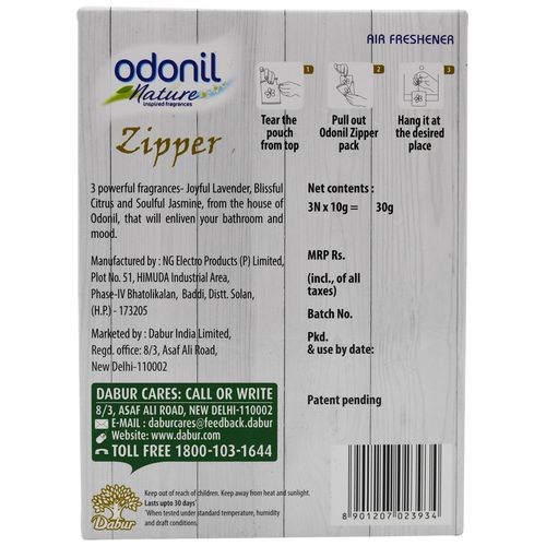 Odonil Air Freshener - Zipper, Super Saver, 30 g 
