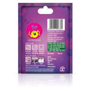 Odonil Smile Lol Bathroom & Car Freshener - Twin Pack, 10 g Pack of 2