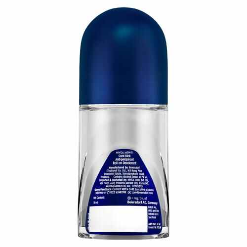 Nivea Men Cool Kick Roll On, 50 ml
