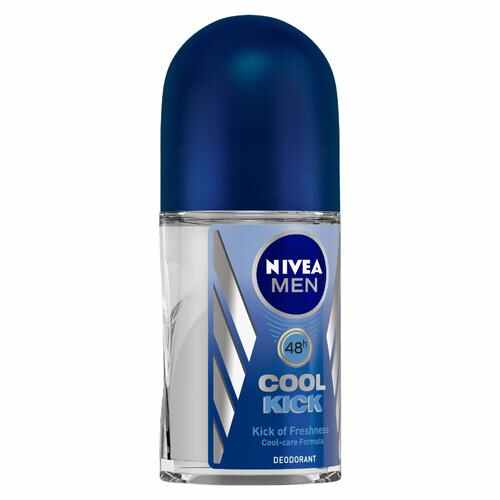 Nivea Men Cool Kick Roll On, 50 ml