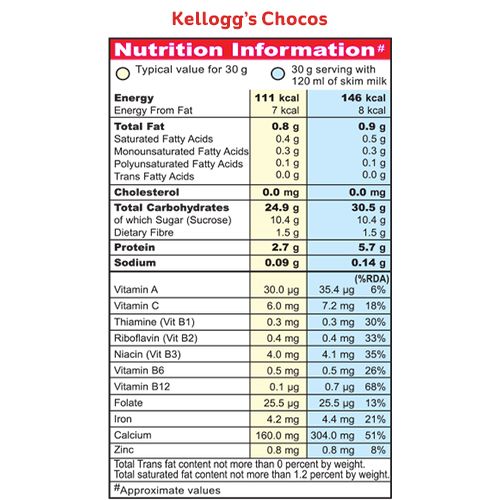 Kelloggs Chocos, 1.2 kg