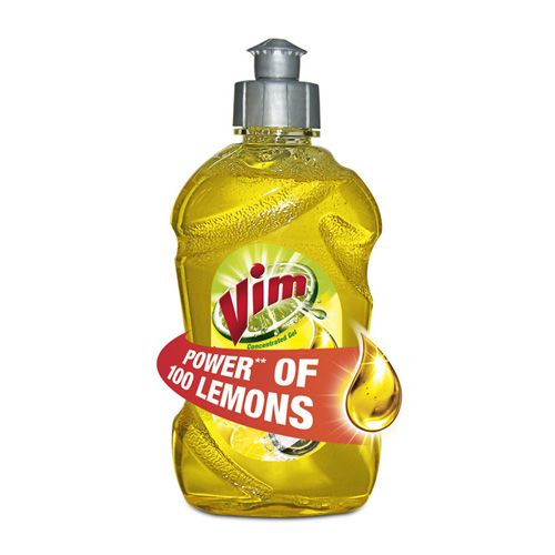 Vim Dishwash Gel - Lemon, 500 ml