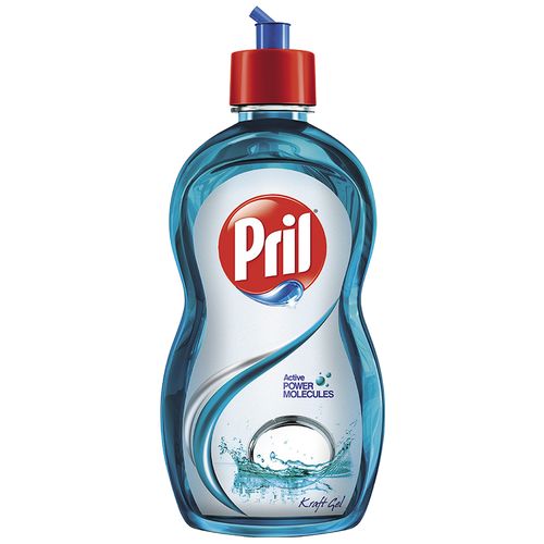 Pril Dishwash Liquid - Kraft, 225 ml Bottle