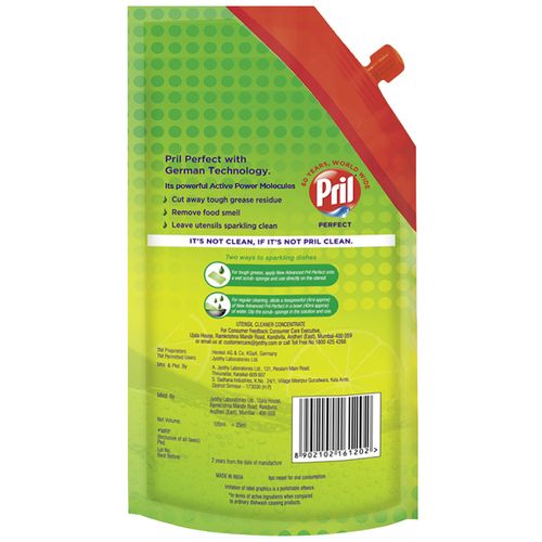 Pril Dishwash Liquid, 120 ml