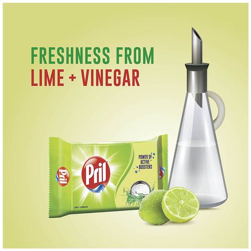 Pril Dishwash Bar - Perfect, 200 g Pack of 4