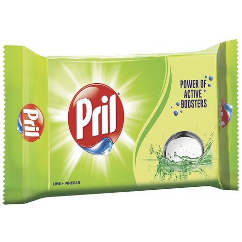 Pril Dishwash Bar - Lime & Vinegar, 400 g Pack