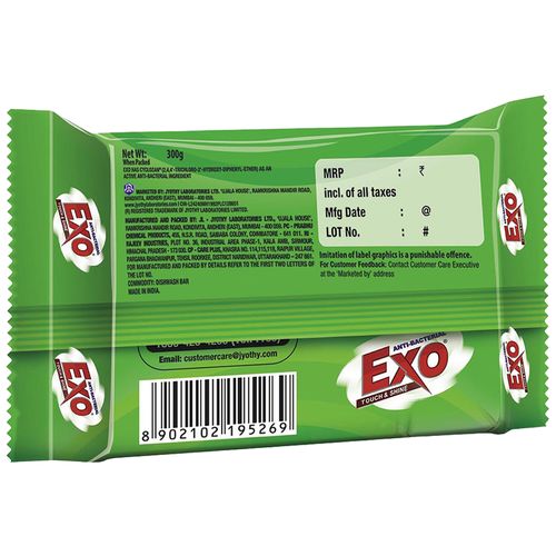 Exo Dishwash Bar - Touch & Shine, 300 g