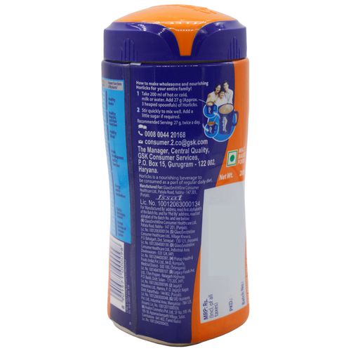 Horlicks Health & Nutrition Drink - Classic Malt, 200 g Jar