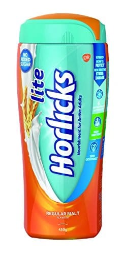 Horlicks Lite Health & Nutrition Drink - Regular Malt Flavour, 450 g Ja