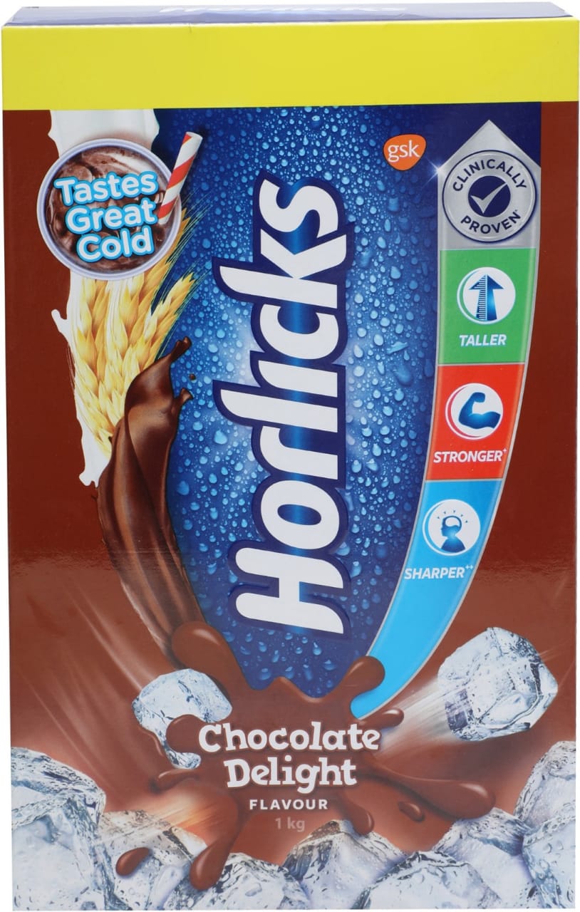 Horlicks Health & Nutrition Drink - Chocolate Flavour, 1 kg