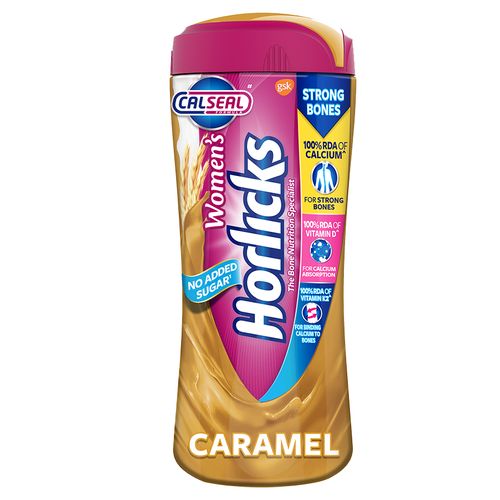 Horlicks Women's Horlicks Health & Nutrition Drink - Chocolate Flavour, No Added Sugar, 400 g Jar