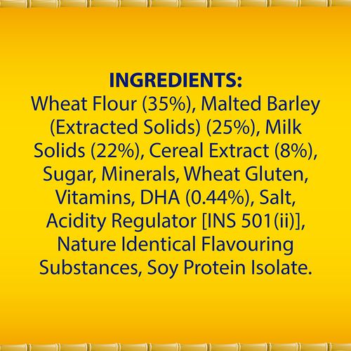 Horlicks Junior Health & Nutrition Drink - Original Flavour, Stage 2, 4-6 years, 500 g Carton