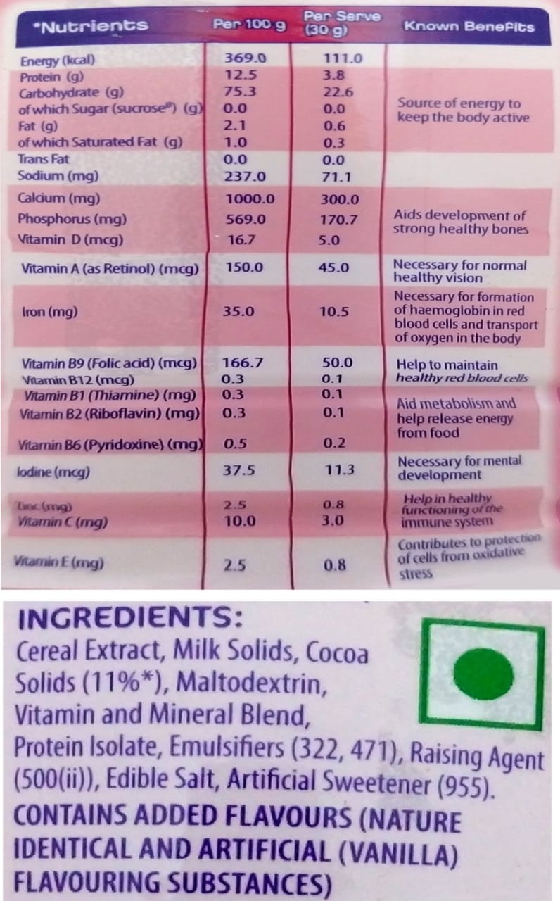Bournvita Women Chocolaty Flavour  (400 g)