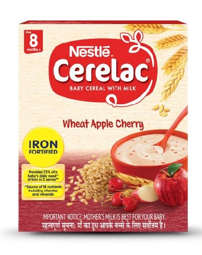 Nestle Cerelac Fortified Baby Cereal With Milk, Multigrain Dal Veg - From 12 Months, 300 g