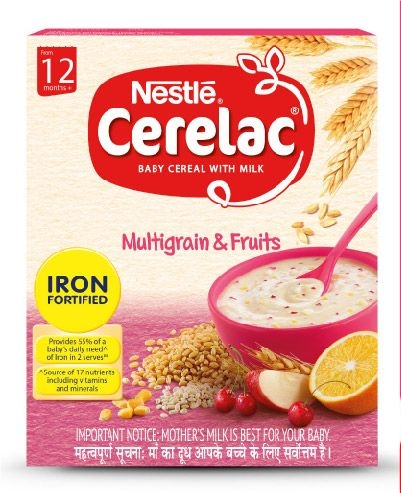 Nestle Cerelac Fortified Baby Cereal With Milk, Wheat - From 12 Months, 300 g 