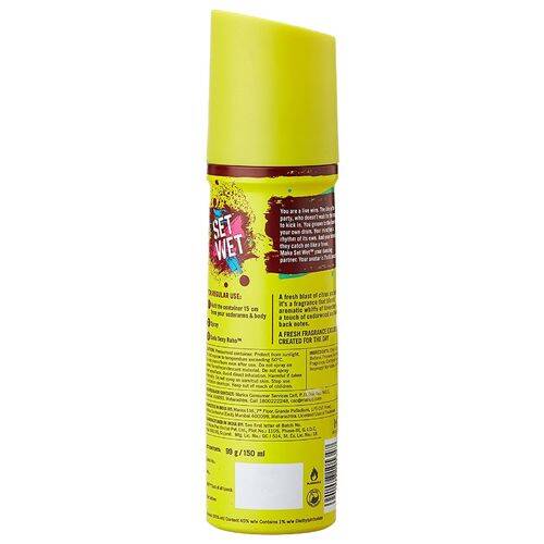 Set Wet Deodorant Spray Perfume - Thrill Avatar, 150 ml