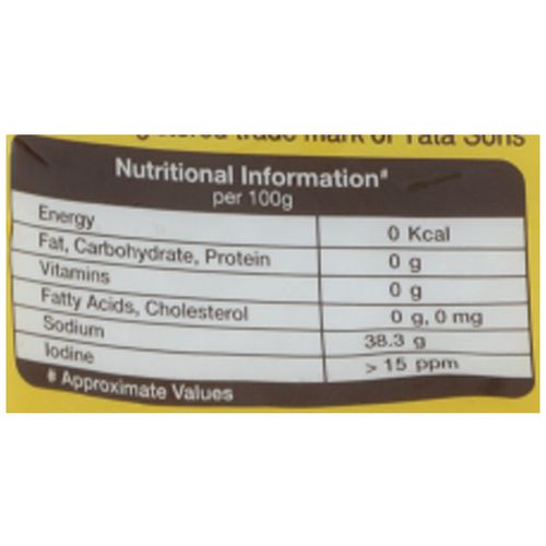 Tata Salt Iodised Crystal Salt, 1 kg