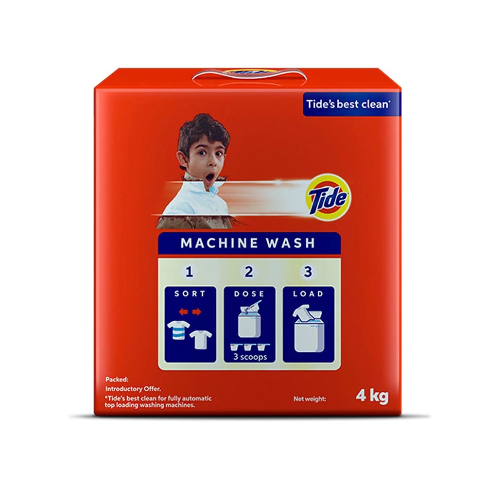 Tide ultra Matic Detergent Washing Powder, 4 Kg