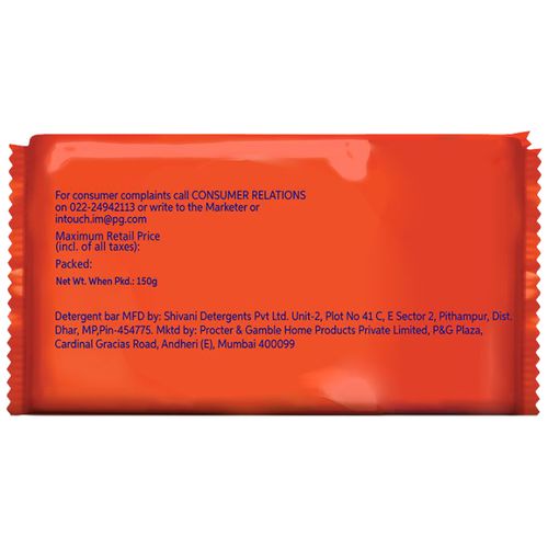 Tide Detergent Bar Soap, 150 g