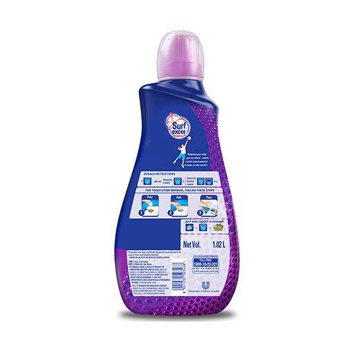 Surf Excel Liquid Detergent - Matic, Front Load, 1 L