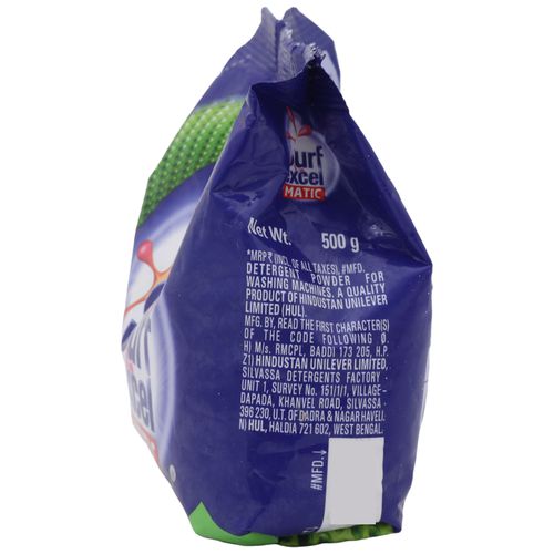 Surf Excel Matic Top Load Detergent Powder, 500 g