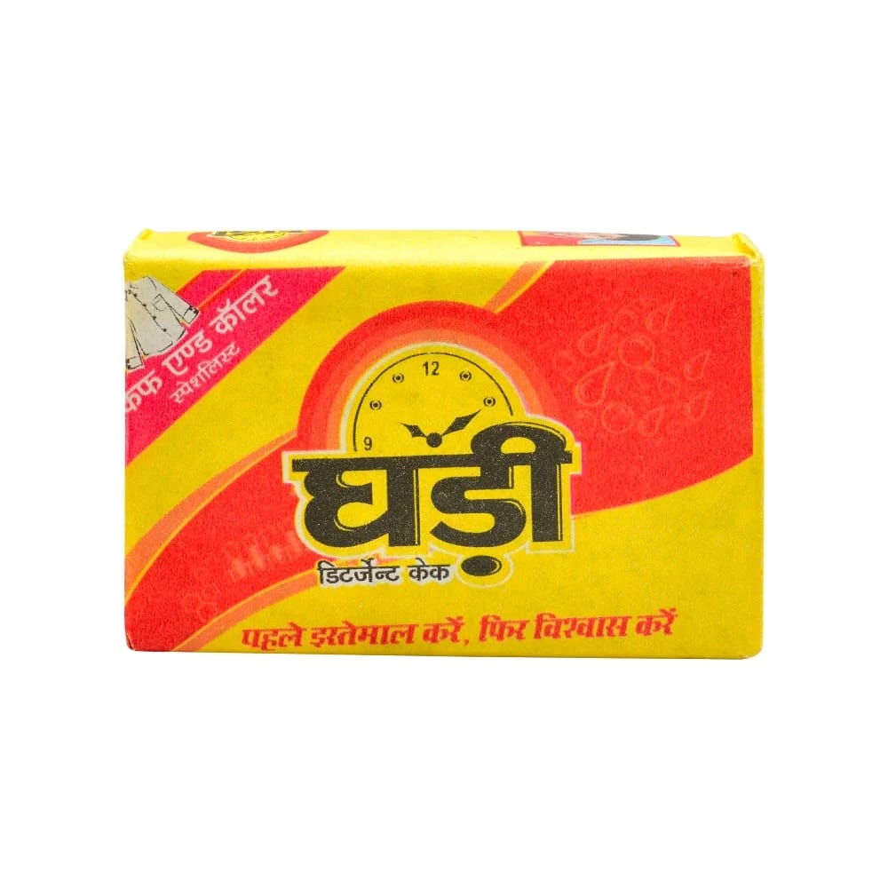 Ghadi Detergent Bar - Pack of 4×185 g