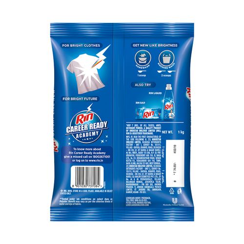 Rin Detergent Powder, 1 kg