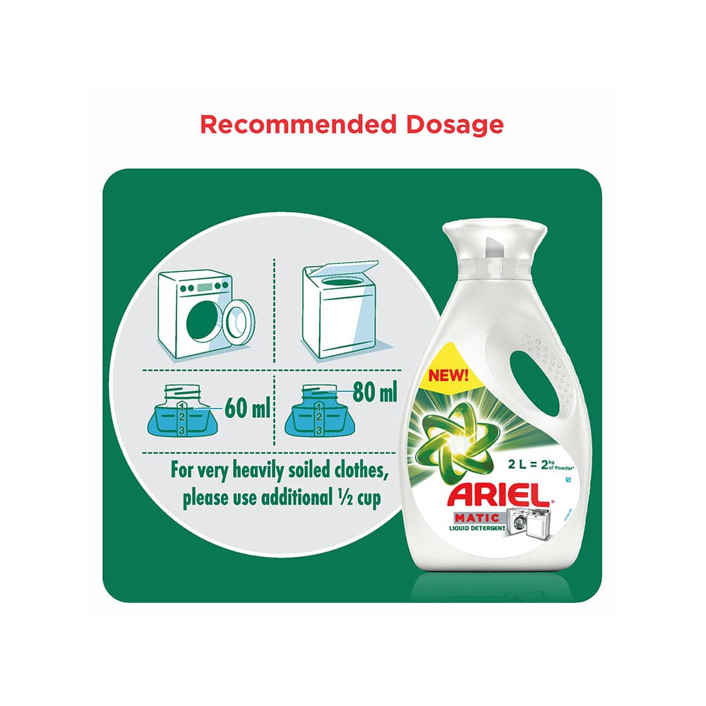 Ariel Matic Liquid Detergent 2 L