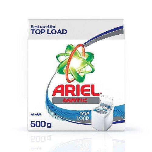 Ariel Washing Detergent Powder - Matic Top Load, 500 g