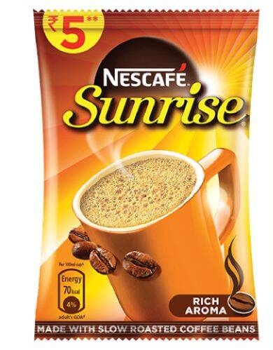 Nescafe Sunrise Instant Coffee - Chicory Mixture, 3.5 g Pouch