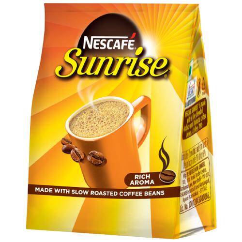 Nescafe Sunrise Instant Coffee - Chicory Mixture, 90 g Pouch