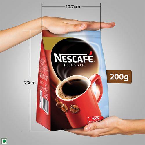 Nescafe Classic Coffee Powder, 200 g Stabilo