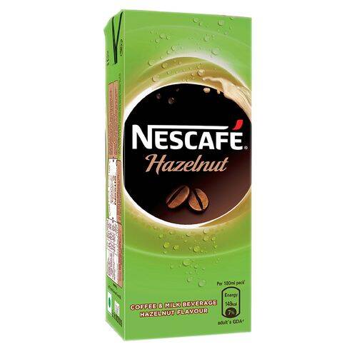 Nescafe Hazelnut Coffee - Ready-To-Drink, 180 ml