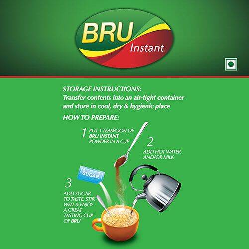 Bru Filter Coffee - Green Label, 200 g