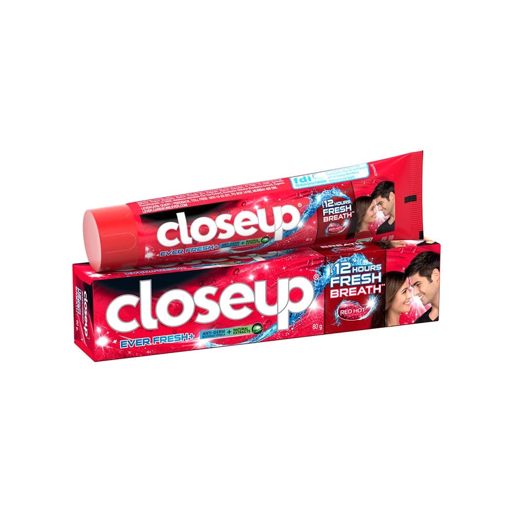Closeup Ever Fresh Red Hot Gel Toothpaste, 80 g