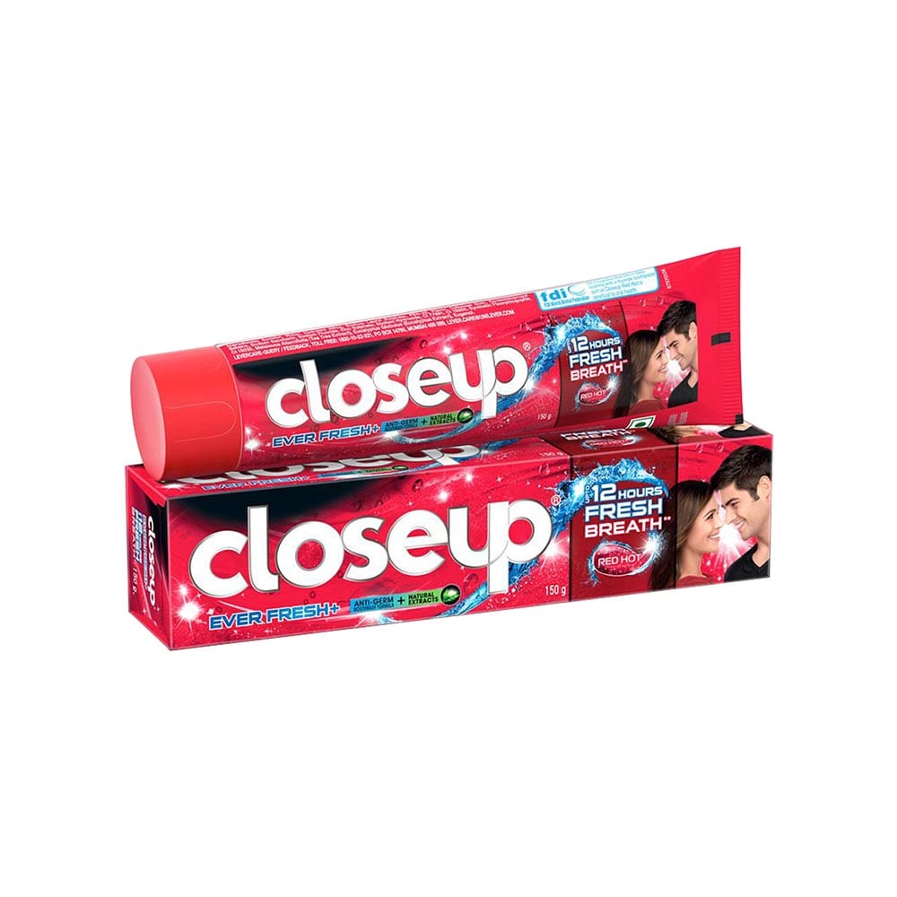 Closeup Ever Fresh Red Hot Gel Toothpaste, 150 g