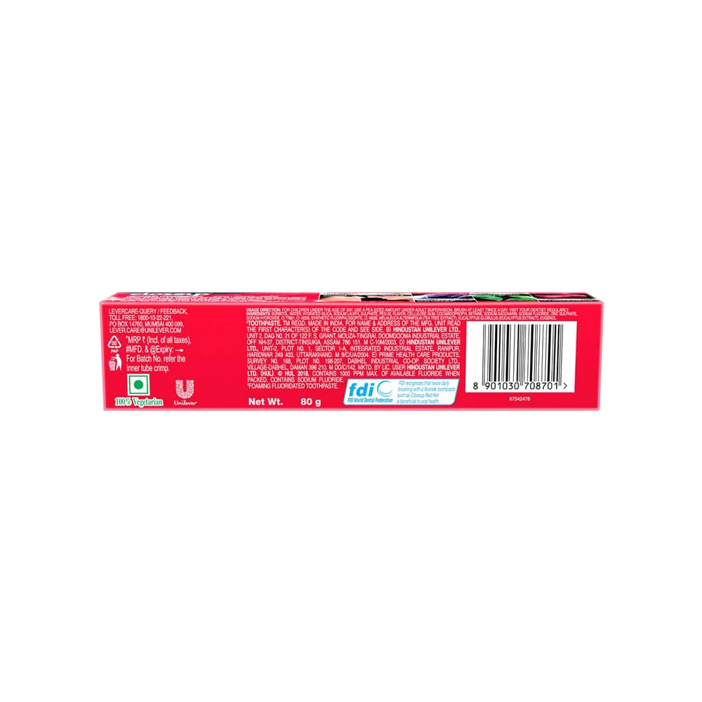 Closeup Ever Fresh Red Hot Gel Toothpaste, 80 g