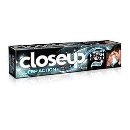 Closeup Deep Action Mint Anti Germ Gel Toothpaste, 150 g