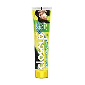 Closeup Deep Action Lemon Mint Anti Germ Toothpaste,150 g