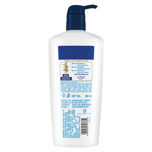 Clinic Plus Strong & Long Health Shampoo, 650 ml Bottle