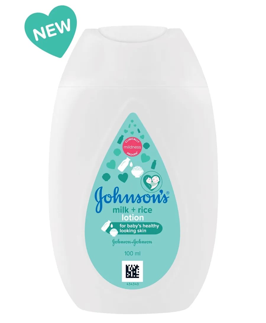 Johnson's Baby Milk & Rice Lotion, 100 ml