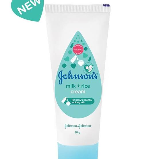 Johnson's Baby Milk + Rice Cream, 30 g